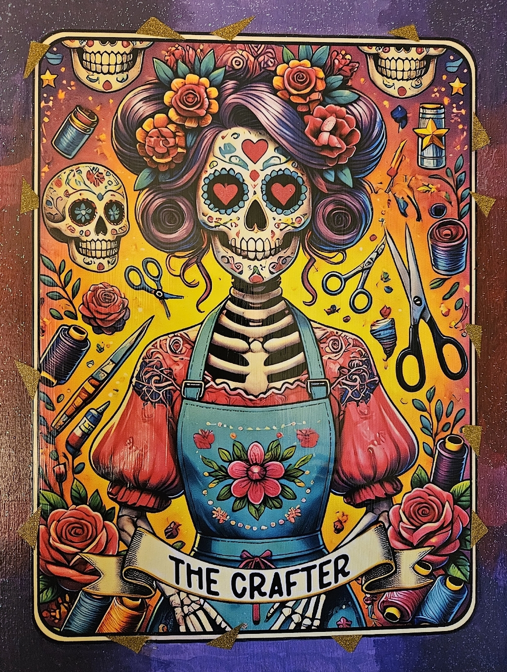 "The Crafter" Handmade Tray - Picture 3 of 8
